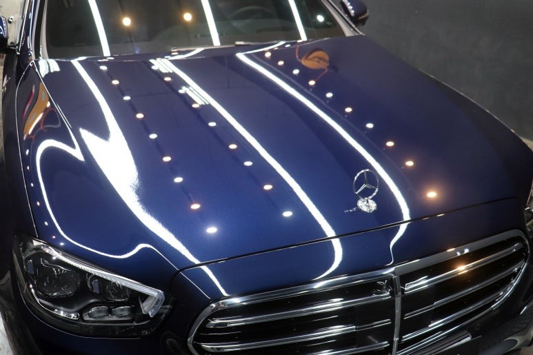 벤츠 더 뉴 E 클래스 E450:송도 유리막 코팅 전문 디테일링샵~!