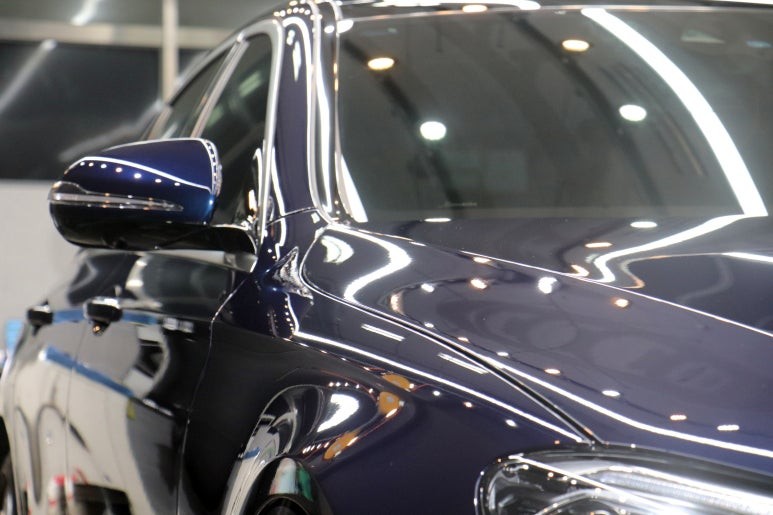 벤츠 더 뉴 E 클래스 E450:송도 유리막 코팅 전문 디테일링샵~!