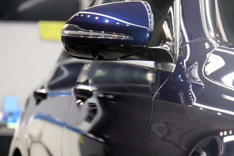 벤츠 더 뉴 E 클래스 E450:송도 유리막 코팅 전문 디테일링샵~!