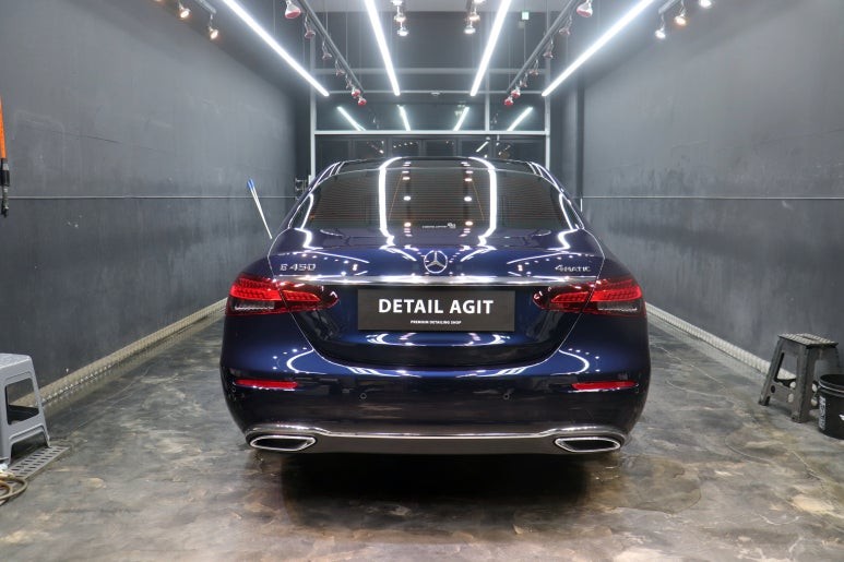벤츠 더 뉴 E 클래스 E450:송도 유리막 코팅 전문 디테일링샵~!