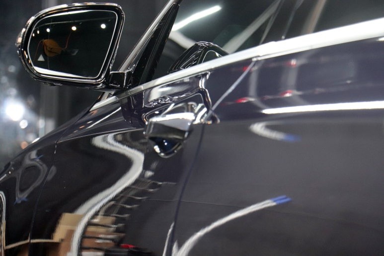 벤츠 더 뉴 E 클래스 E450:송도 유리막 코팅 전문 디테일링샵~!