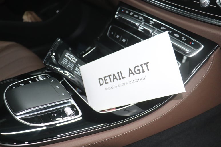 벤츠 더 뉴 E 클래스 E450:송도 유리막 코팅 전문 디테일링샵~!