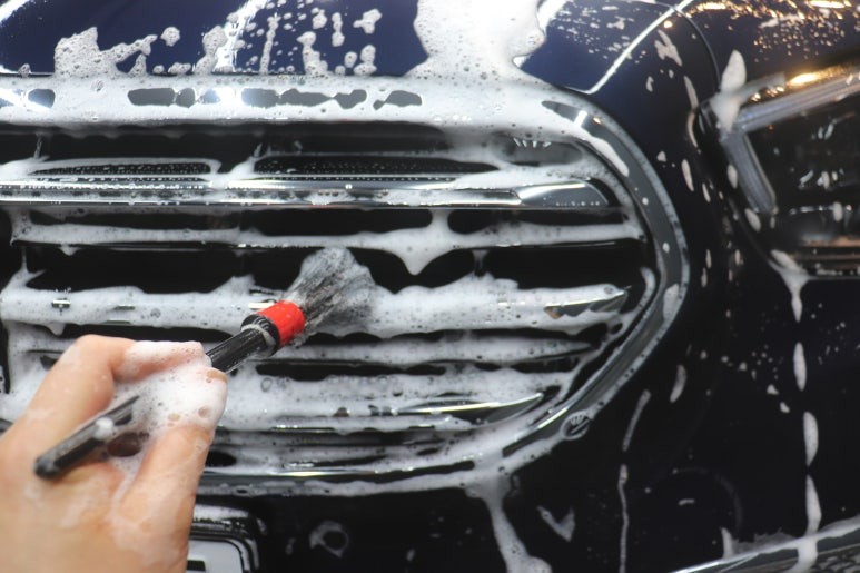 벤츠 더 뉴 E 클래스 E450:송도 유리막 코팅 전문 디테일링샵~!