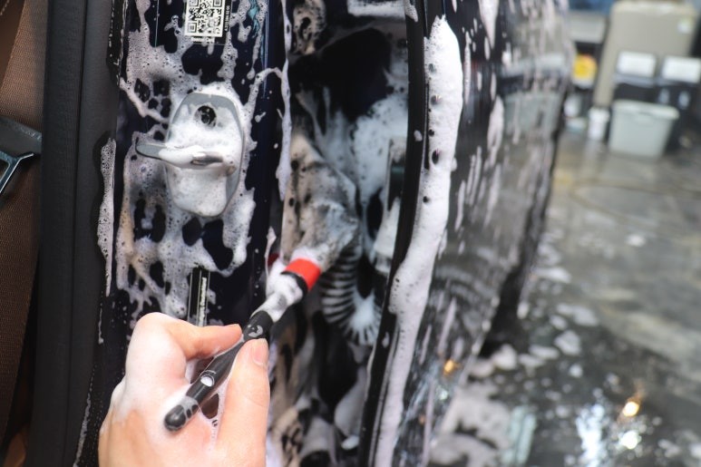 벤츠 더 뉴 E 클래스 E450:송도 유리막 코팅 전문 디테일링샵~!