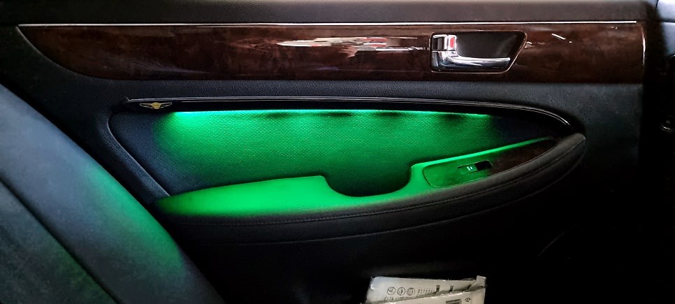 제네시스BH 엠비언트 튜닝으로 젊은 실내느낌을 살려보세요. / 안산,시흥,부천