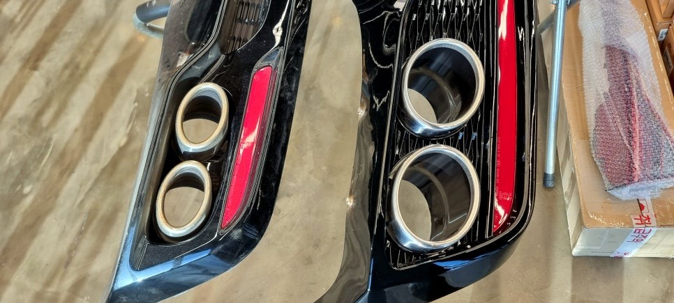 스팅어 마이스터 테일램프, 디퓨저 대구경머플러 튜닝시공~ 덱스크루안산 / 안산,시흥,부천