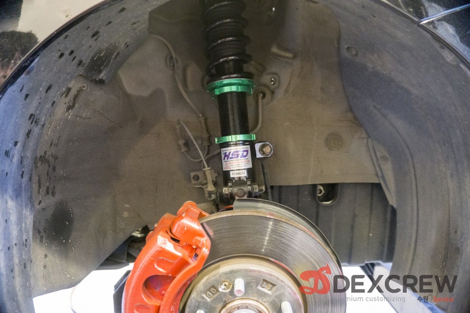 아반떼 MD HSD DT 일체형 서스펜션 튜닝하고 다운 포스와 안정감 있는 펀 드라이빙하자!! / 수원 호매실동