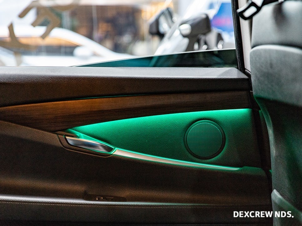 BMW 5GT 실내 엠비언트, 인천 덱스크루 무드등 전문입니다! BMW