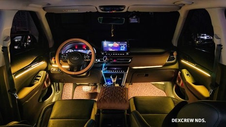 셀토스 엠비언트라이트, 순정연동으로 작업 가능 합니다. 있어도 티 안나는 순정 무드등을 덱스크루 엠비언트로! 송도, 논현, 배곧에서 가깝습니다.