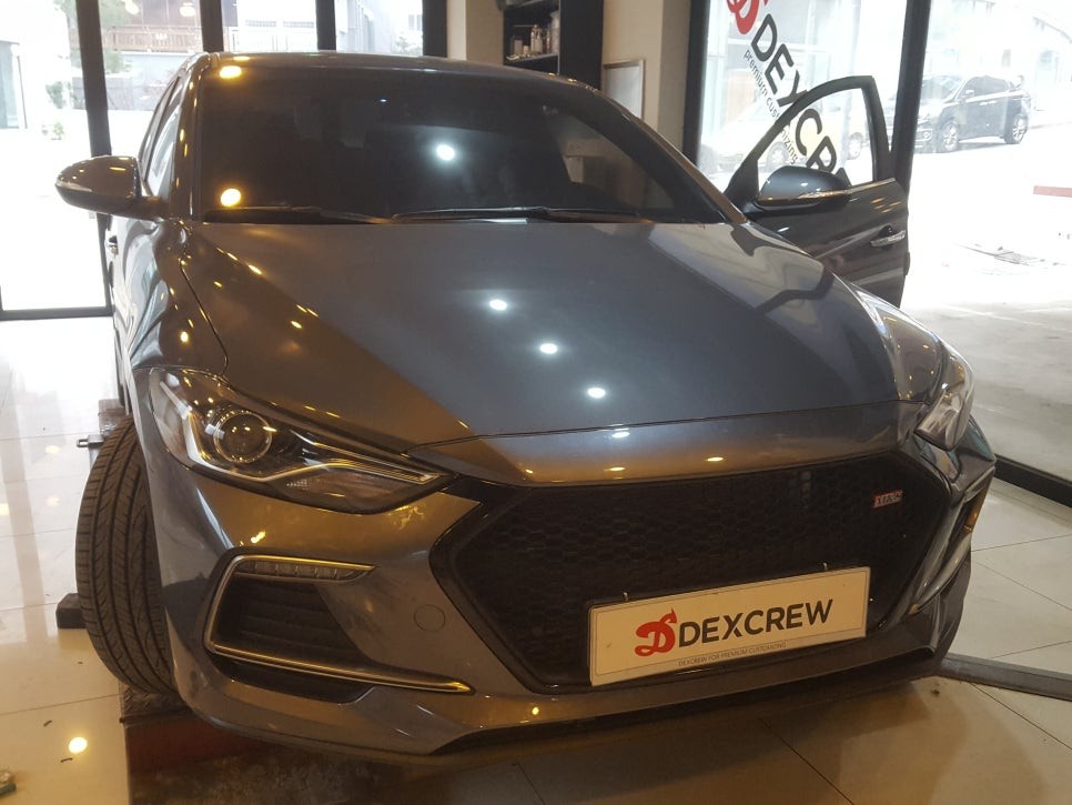 아반떼AD 스포츠 튜닝 관련 그릴 튜닝 MNS 엠엔에스 그릴 장착 후기 덱스크루 대전 서구점 / 대전 서구 도안동