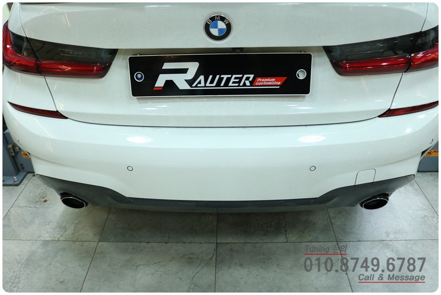 BMW 320i G20 JSR 커스텀 듀얼 가변배기 튜닝 합법 구조변경~ 로드아우터동탄점
