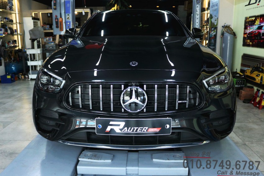 경기남부 / 신형 벤츠 E220D W213 JSR 저스트 액티브사운드 튜닝 AMG E53사운드~!! 로드아우터동탄점 / 수원.화성