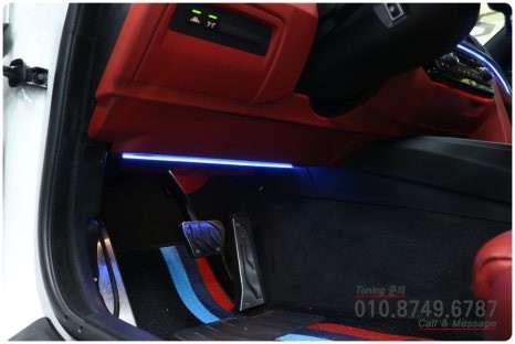 BMW 430i 쿠페(F33) 엠비언트 튜닝 순정은 그대로, 비노출 엠비언트로 완성한 고급 실내 감성~ 로드아우터동탄점