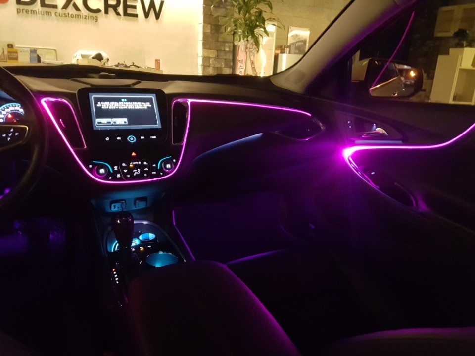 광주엠비언트 올뉴말리부 RGB 엠비언트 튜닝