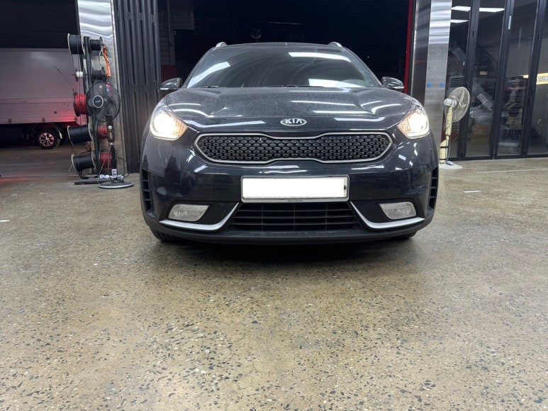 니로 하이브리드 - 바이펑션 상향등 고장, 수리를 통해 상향등이 켜져있는 증상 해결 됩니다 / 대전 서구 탄방동