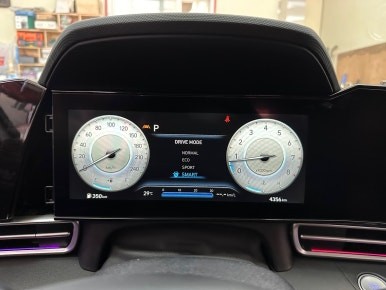 대전 아반떼CN7 - 파노라마 디지털 LCD 계기판 장착 / 대전 서구 탄방동