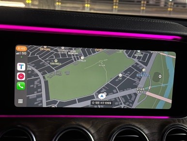 대전 벤츠 E220d E클래스 - 헤드유닛 커맨드 업데이트 작업 / 대전 서구 탄방동
