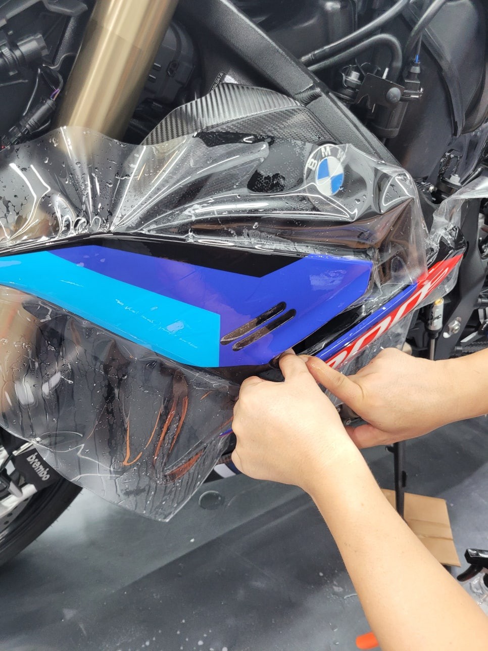 BMW S1000R 바이크 전체PPF시공 동탄디지랩 / 동탄 산척동