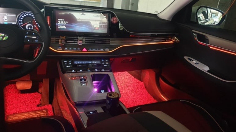 (경기도 출장)더뉴그랜저 실내엠비언트풀시공❗ / 시흥,안산