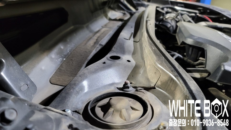 부천 중동 상동 카울 방음 - 올뉴쏘렌토 보닛 방음 / 카울 방음 시공은 전문 업체 화이트박스와 상담하세요^^ / 남양주 구리 하남