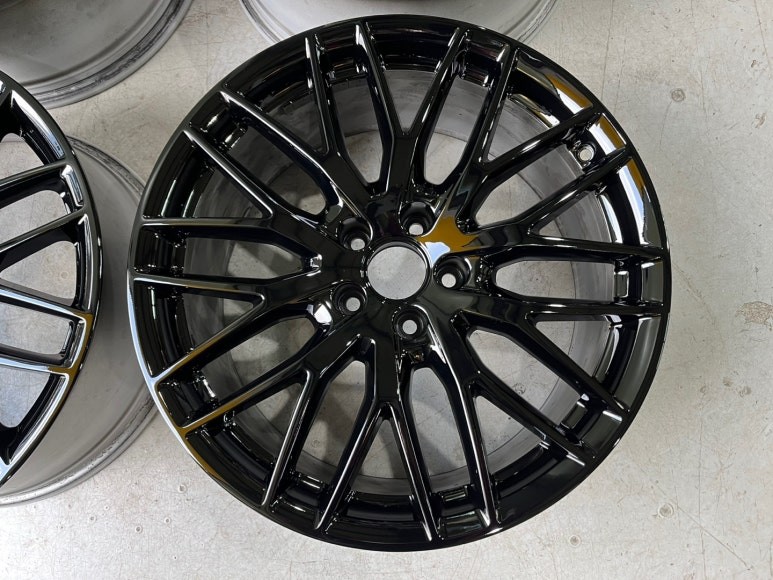 [용인 미형상사] 아우디 A6 19인치 순정 블랙휠 복원 / 경기 용인 처인