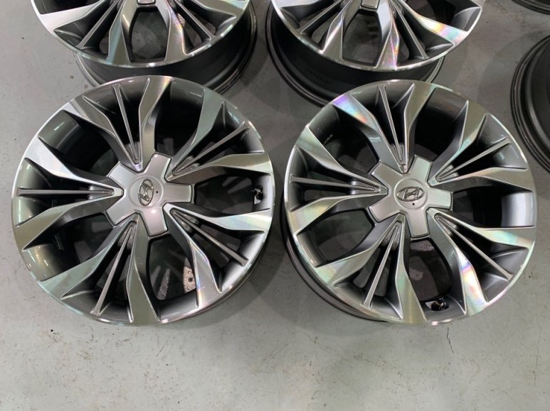 [용인 미형상사] LF 소나타 18인치 순정 컷팅휠 복원 / 경기 용인 처인