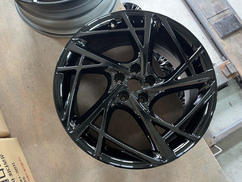 [용인 미형상사] 제네시스 G90 20인치 순정 블랙휠 복원 / 경기 용인 처인