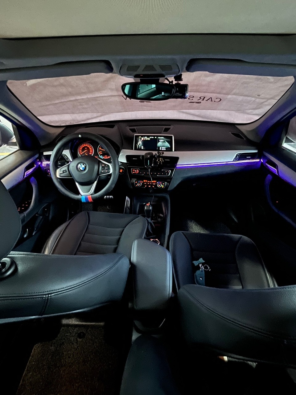 BMW X1 비노출 엠비언트 무드등 역시 달라~~ / 인천 남동구