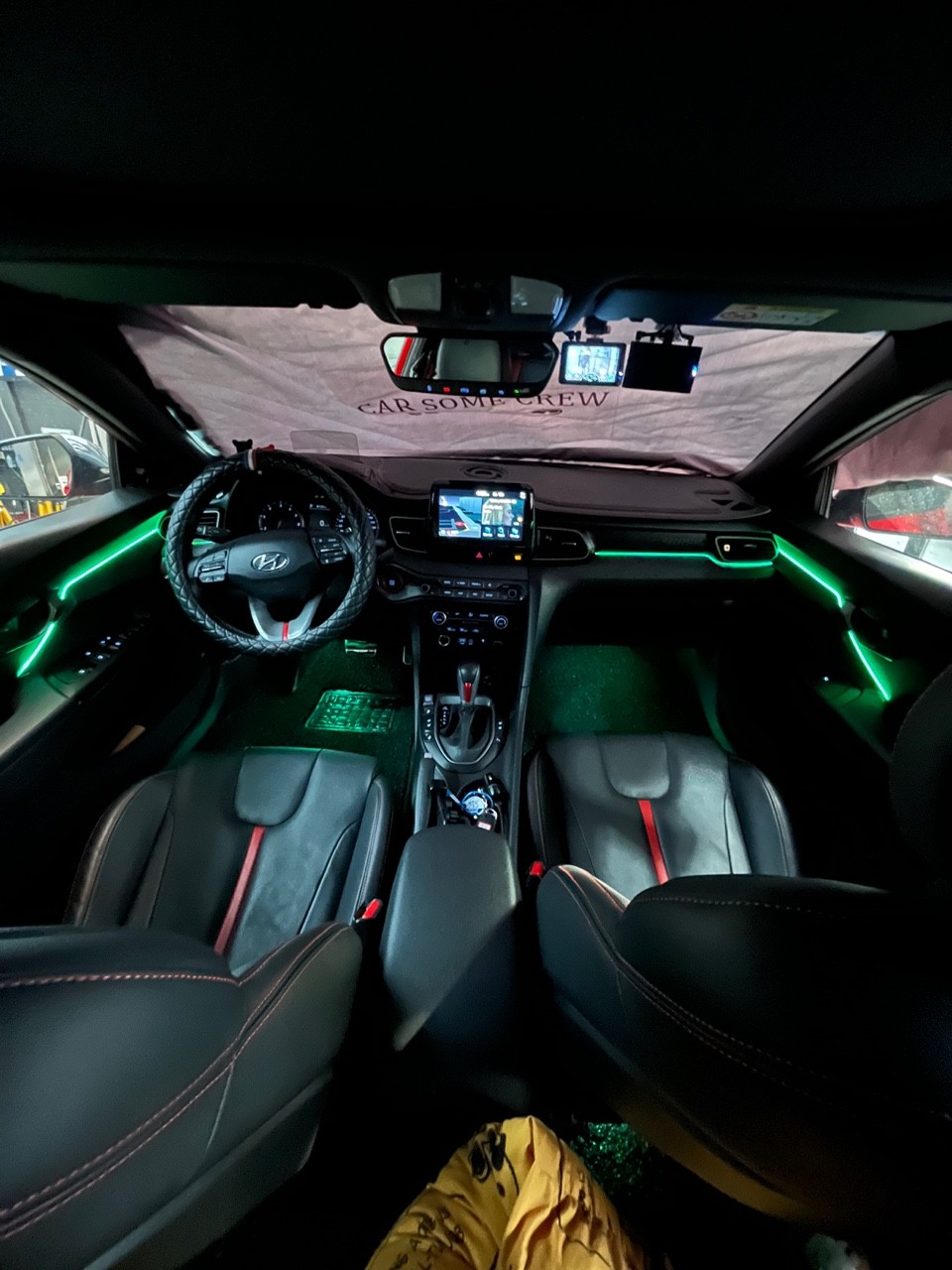 현대 벨로스터 비노출 엠비언트 실내감성 UPUP / 인천 남동구