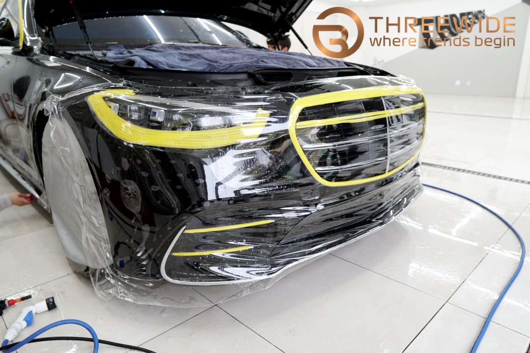 <강남 분당 랩핑 PPF> 벤츠 S500 PPF 시공 / 성남,판교,분당.강남