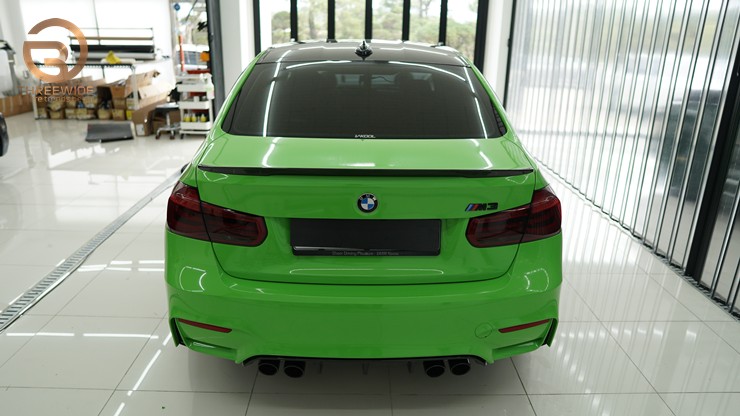 (분당 PPF) BMW M3 컴페티션 그린 랩핑 / 성남시 수정구 시흥동