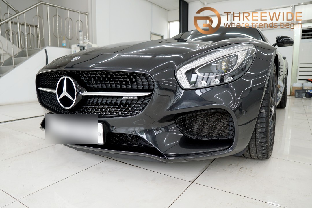 벤츠 AMG GTS PPF 랩핑 접촉사고 보험처리 방법 / 성남,판교,분당.강남