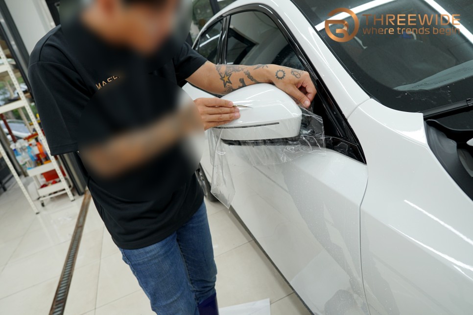 BMW 530e, 프론트 & 생활보호 PPF 패키지 시공 (#부분PPF #분당 #판교)