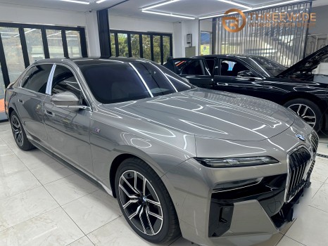 BMW 740d, 7시리즈 분당 투톤 랩핑 전문 센터 (#듀오톤랩핑 #부분랩핑 #생활보호패키지PPF#판교) / 성남시 수정구 시흥동