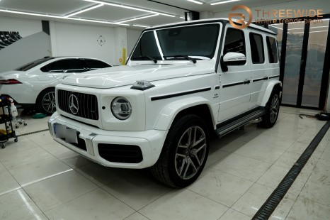 벤츠 G63 랩핑, 지바겐을 위한 최고의 선물 패키지! (#투톤랩핑 #나이트패키지 #스모그필름 #스모그PPF #분당 #판교) / 성남시 수정구 시흥동
