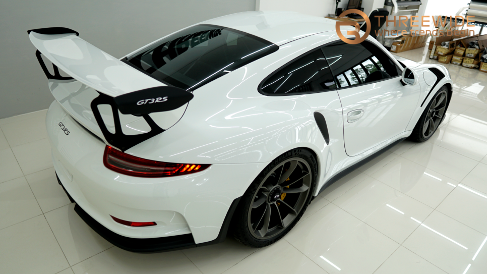 포르쉐 911 GT3 컵카, 분당 여기서 만나볼 수 있다! (#911 GT3 RS #PPF #데칼 #랩핑 #분당판교) / 성남,판교,분당.강남