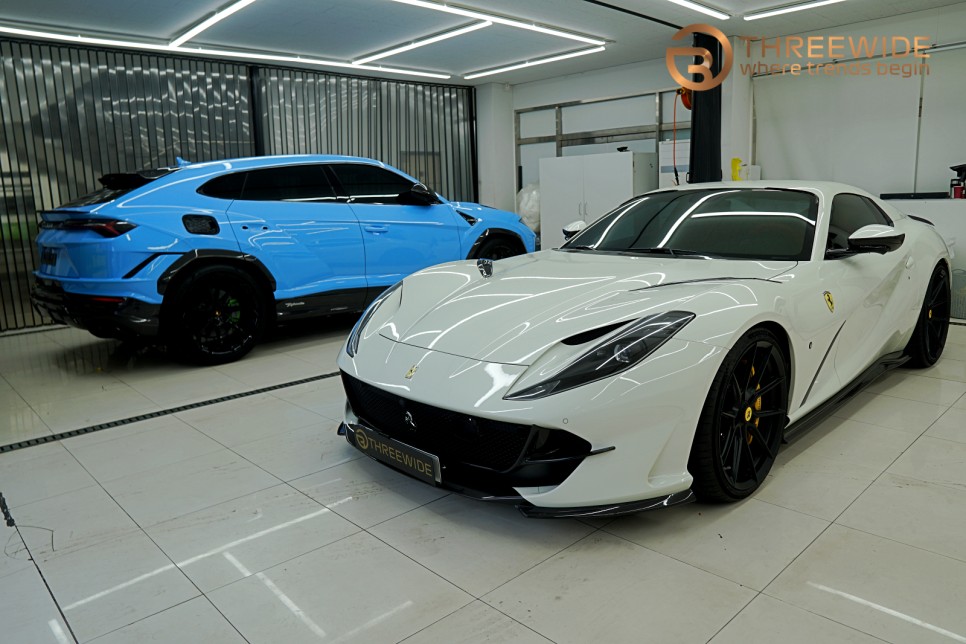 페라리 812 GTS 노비텍 전체 PPF 시공기 (#컴퓨터재단 #랩핑 #분당 #판교) / 성남시 수정구 시흥동