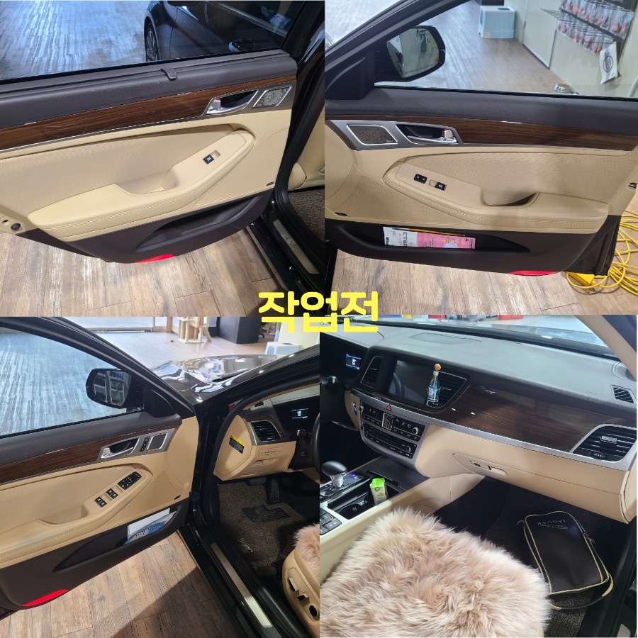 파주 운정 탄현 제네시스 G80 코더스 엠비언트 시공 작업 후기 / 경기 파주