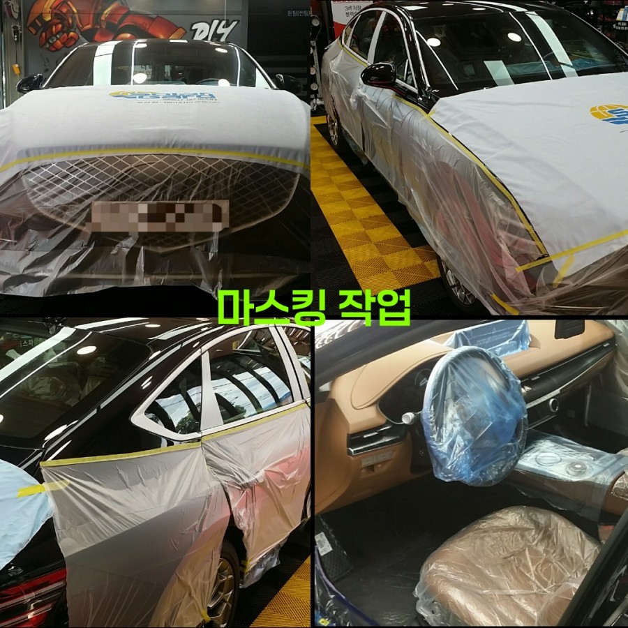 문산 교하 금촌 운정 원당 삼송 자동차튜닝샵 추천 - 다이즈커스텀 제네시스 G80 신차패키지 솔라가드 썬팅 시공 완료 ! / 경기 파주
