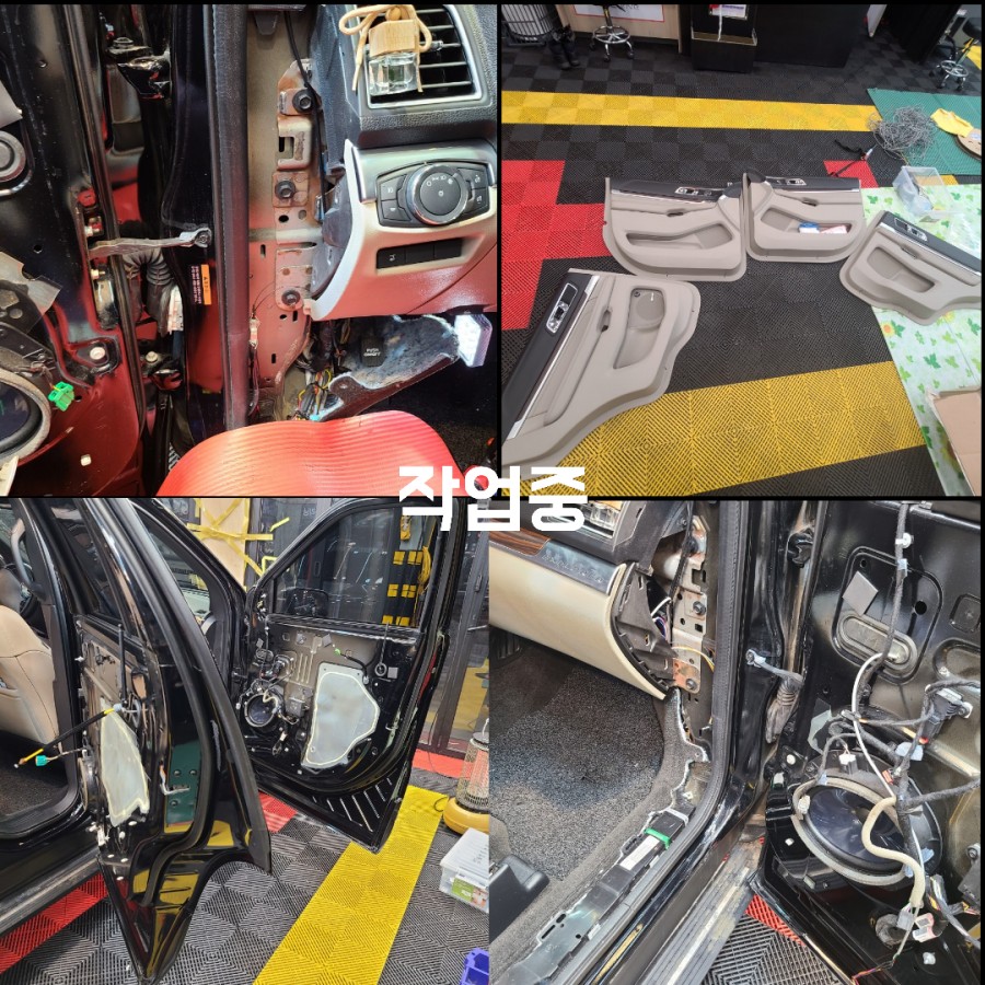 일산 파주 덕양 삼송 엠비언트 업체 추천 - 포드 익스플로러 엠비언트 시공 작업 후기 / 경기 파주
