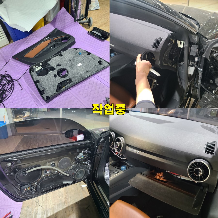 경기북부 / 일산 파주 운정 아우디TT 코더스 엠비언트 시공 작업 후기 / 경기 파주 / 파주.포천