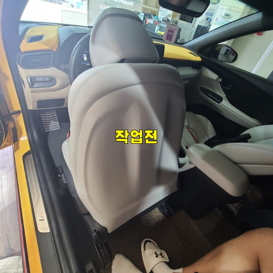 파주 운정 벨로스터JS 프리카원 운전석 안마시트 시공 작업 후기 / 경기 파주