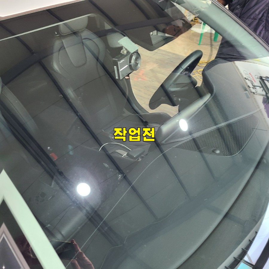 파주 운정 아반테cn7 전면 애니가드썬팅 시공 작업 후기 / 경기 파주