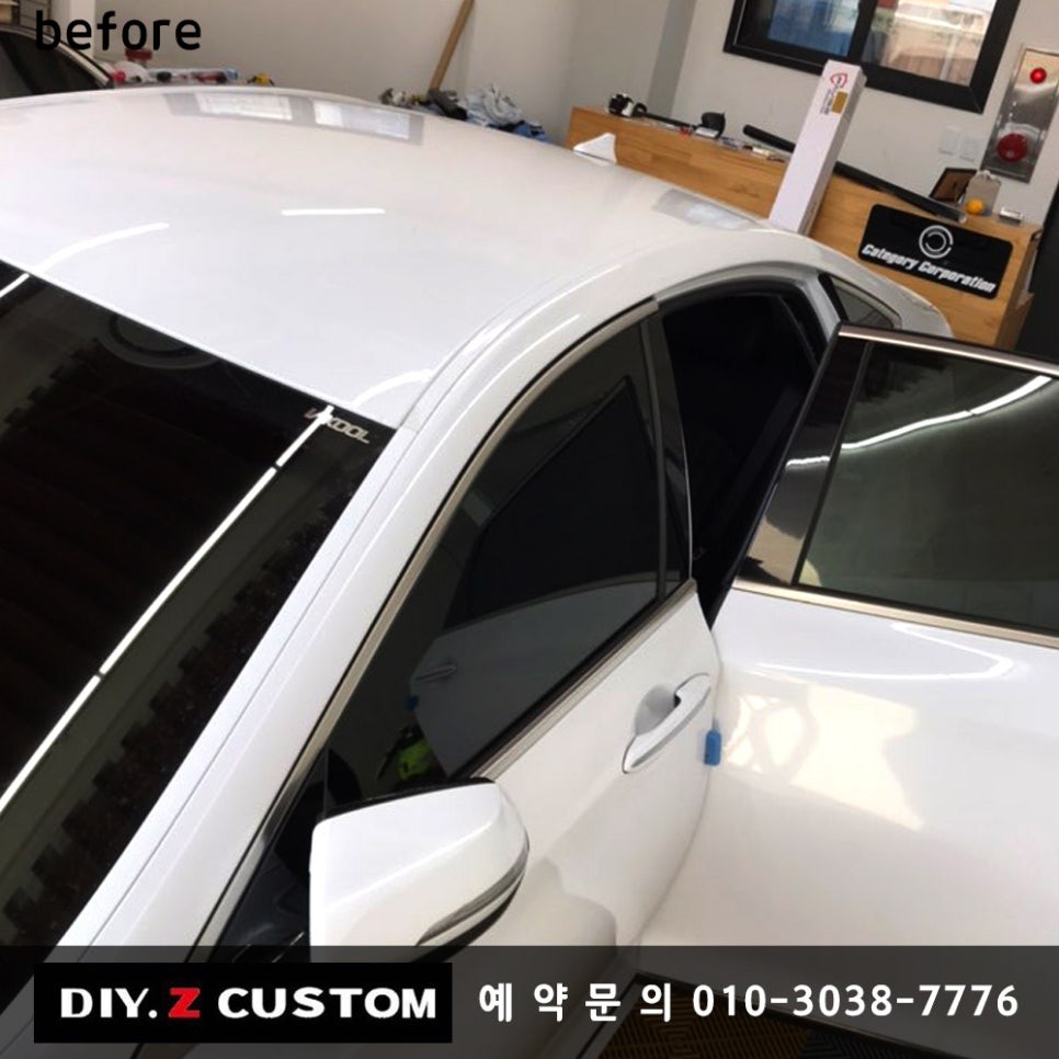 [파주 / 일산 튜닝] 다이즈 커스텀, 제네시스 천장 루프스킨, 사이드미러 부분랩핑 시공완료! / 경기 파주