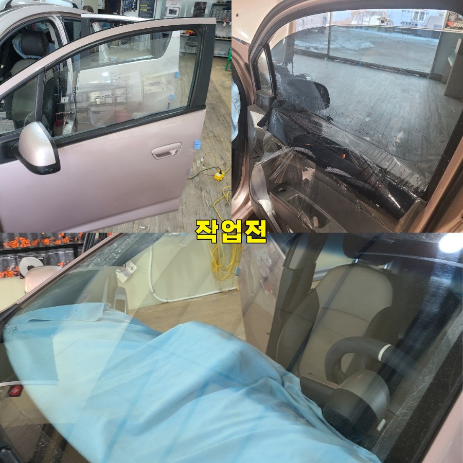 파주 운정 스파크 애니가드필름AP80 시공 작업 후기 / 경기 파주