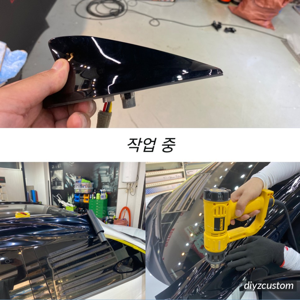'투싼 NX4 n 라인' '루프스킨 고광택 블랙 랩핑' 작업 후기! / 경기 파주