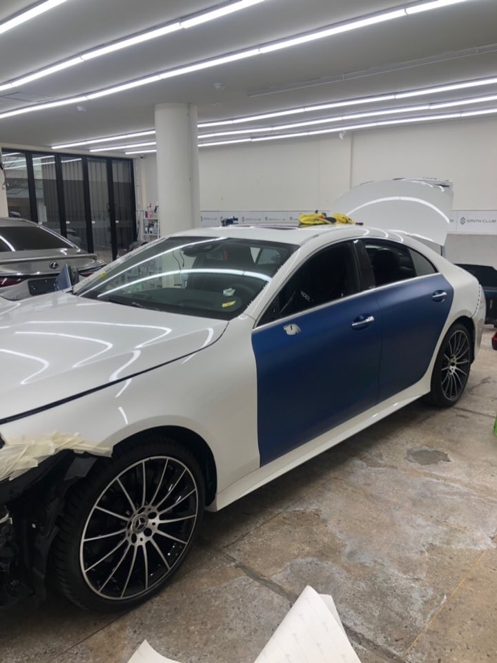[파주 / 일산 튜닝] CLS350 벤츠 전체랩핑 시공 완료 / 경기 파주