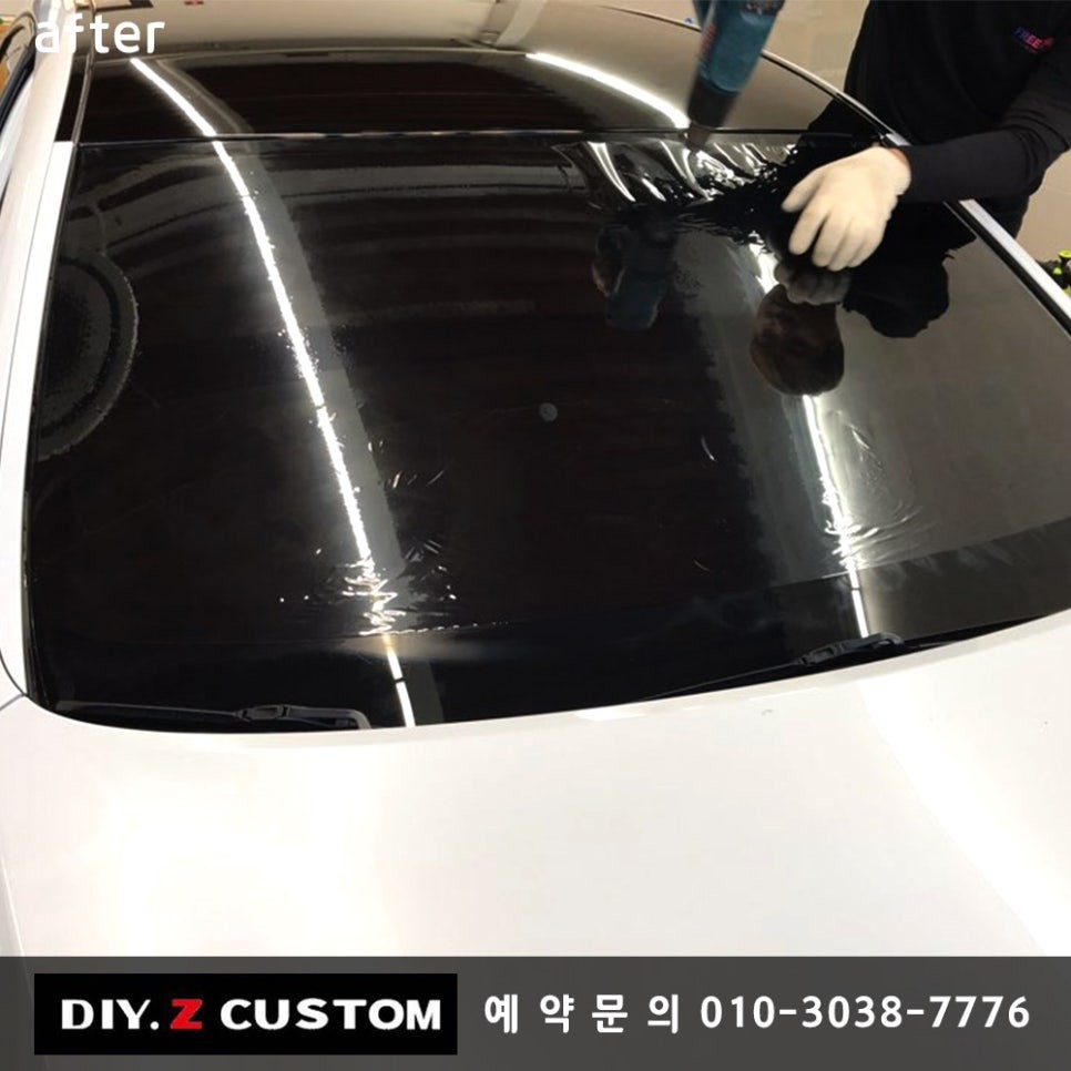 [파주 / 일산 튜닝] 다이즈 커스텀, 제네시스 천장 루프스킨, 사이드미러 부분랩핑 시공완료! / 경기 파주