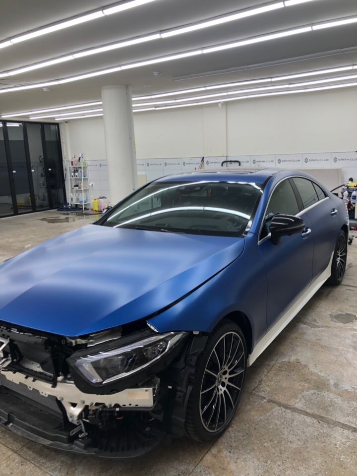 [파주 / 일산 튜닝] CLS350 벤츠 전체랩핑 시공 완료 / 경기 파주