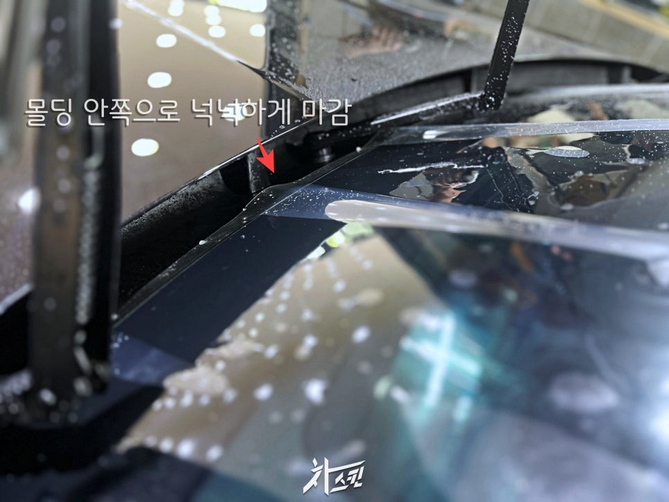 윈드쉴드 돌빵 하나로 시작된 주니퍼 전면유리 보호 시공 / 인천 서구 청라동